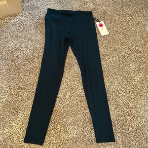 Brand new with tags Yogalicious teal leggings - sz small